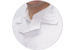 MBata ESD cuello sport Bata ESD tipos de cuello